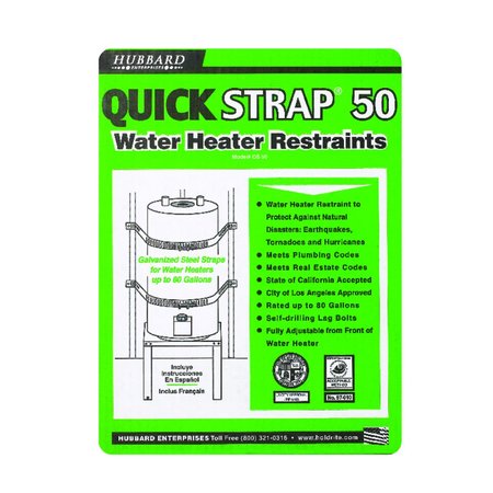 Quick Strap Water Heater Restraints QS-50